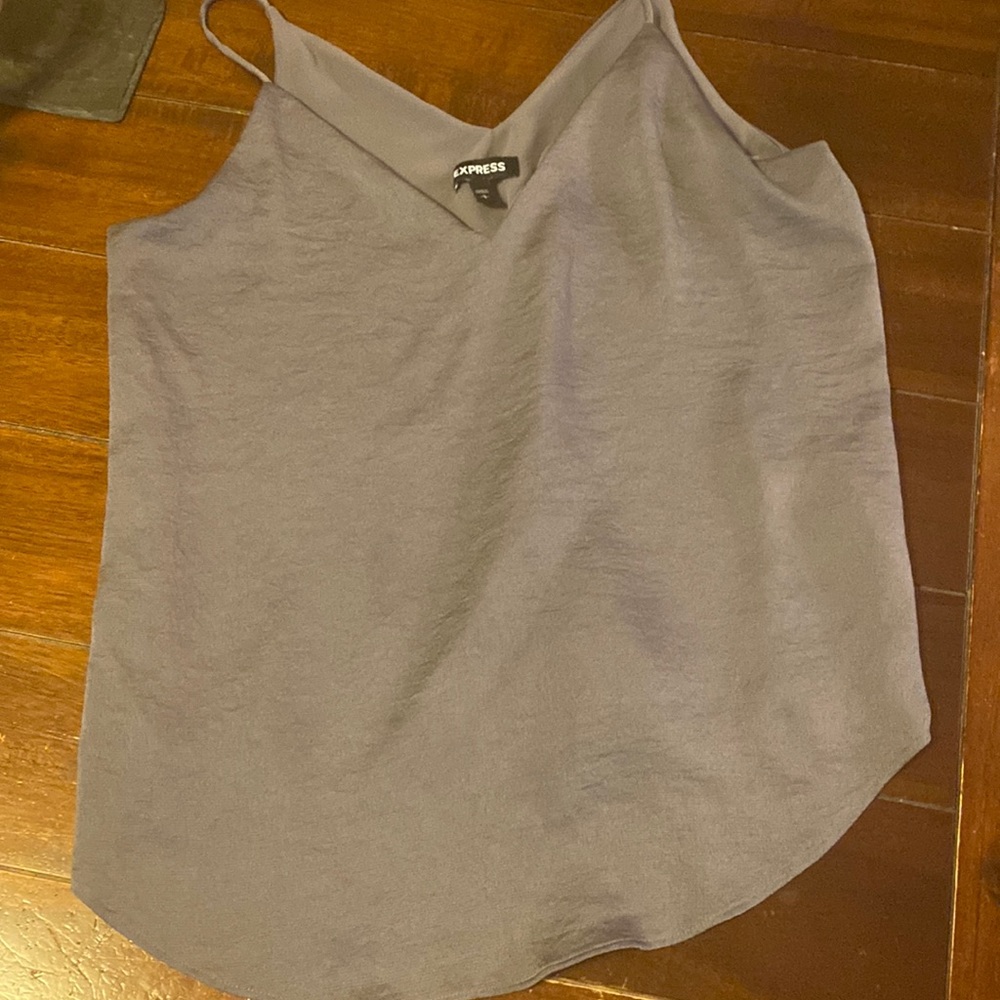 Express silvery tank